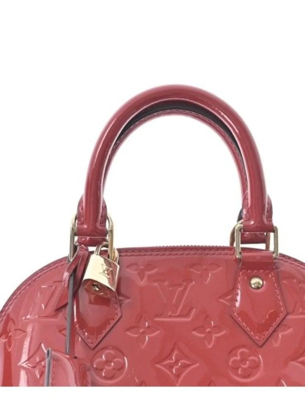 Louis Vuitton Handbag Red - Picture 6 of 9